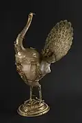 Coupe en forme de paon (vers 1600)