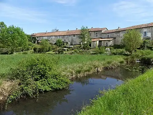 La Pude au lieu-dit l'Étang des Faures.