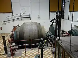 La machine d'extraction.