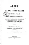 Album de la station thermo-hyémale du Docteur Pujade (1863)
