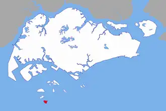 Localisation de l'île