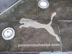 Puma à Manchester au Royaume-Uni.