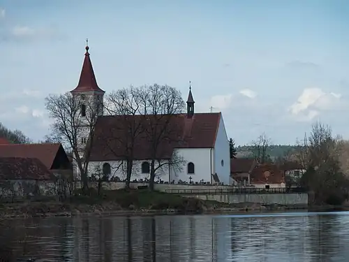 Église Saint-Georges à Purkarec.