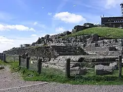 Le temple de Mercure au sommet du Puy de Dôme