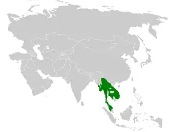 Description de l'image Pycnonotus finlaysoni distribution map.png.