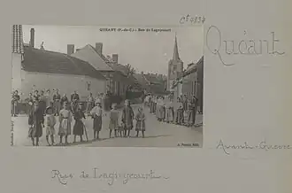 Carte postale du village avant 1914
