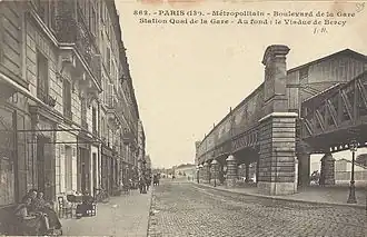 La station en 1909.
