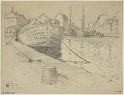 Le Quai de Valmy, Ferdinand Boberg (1926).