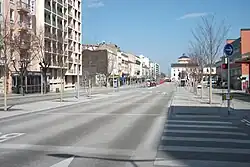 Voie de bus avenue de l'Union-Soviétique