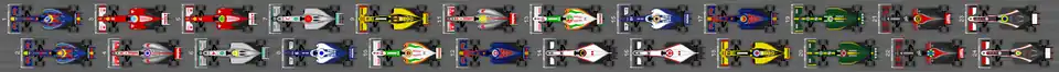 Schéma de la grille de qualification du Grand Prix