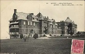 L'hôpital en 1908