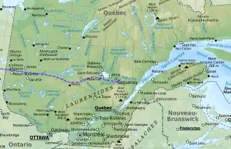 Image illustrative de l’article Projets Énergie Saguenay et Gazoduq