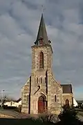 L'église Saint-François-de-Sales : la façade.