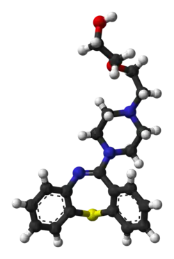 Image illustrative de l’article Quétiapine