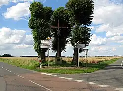 Calvaire sur la RN 29.