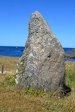 Image illustrative de l’article Menhir de la Pointe-de-Guéritte