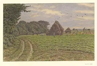 Quiberville (dessin, 1926).