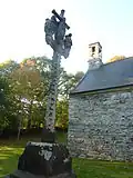 Quimerch : le calvaire de la chapelle Saint-Léger.