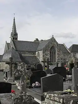 L'église de la Trinité à Kerfeunteun : le chevet