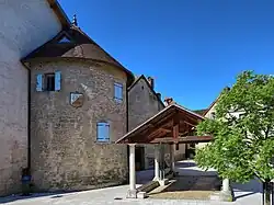 La tour du château.