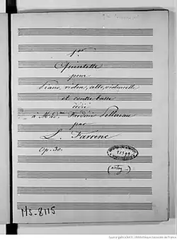 Image illustrative de l’article Quintette pour piano no 1 de Farrenc