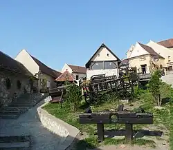 Intérieur de la forteresse