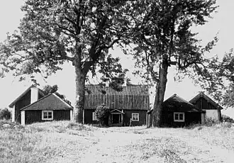 Le manoir de Rånö vers 1900.