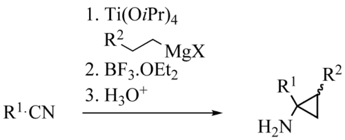 Réaction de Kulinkovich-Szymoniak