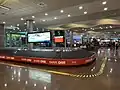 Récupération des bagages.