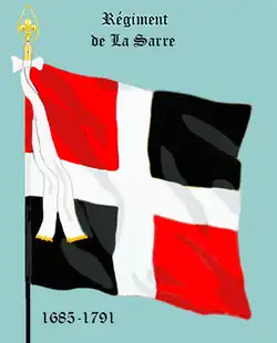 Régiment de La Sarre.