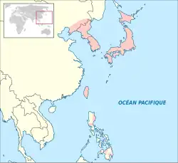 carte de répartition de Sittiparus