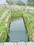 Réservoir d’eau du castro d’Elviña au nord ouest de la péninsule Ibérique.