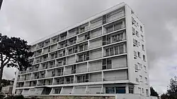 Vue sur la résidence Océanic en 2023