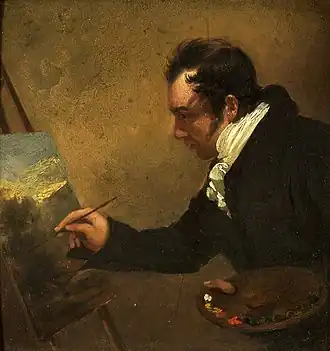 Portrait of Reverend John Eagles, 1820-1825, Bristol Museums, Galleries & Archives, huile sur bois.