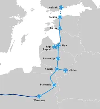 Image illustrative de l’article Rail Baltica