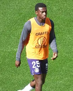 Kevin Keben avec le Toulouse FC