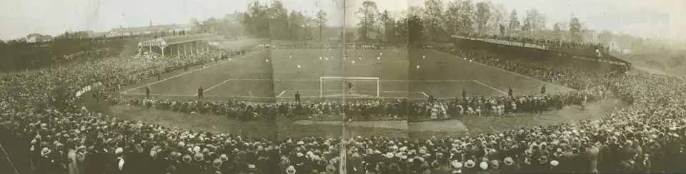 Photo panoramique du stade de la Meinau