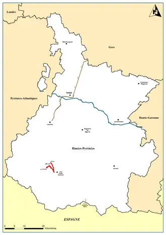 Image illustrative de l’article Route départementale 12 (Hautes-Pyrénées)