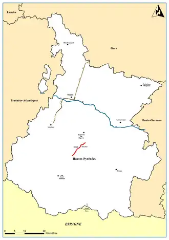 Image illustrative de l’article Route départementale 29 (Hautes-Pyrénées)