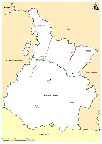 Image illustrative de l’article Route départementale 37 (Hautes-Pyrénées)