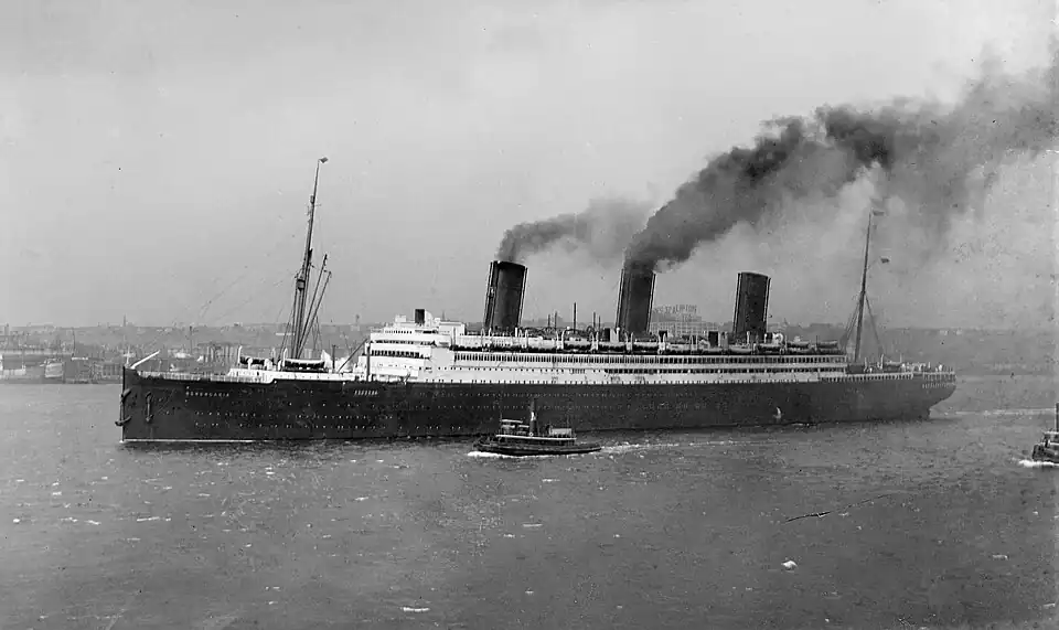 Le RMS Berengaria (ex-Imperator) photographié dans les années 1920.
