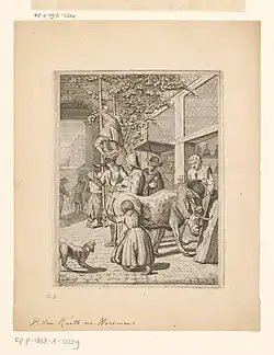 Le Buveur et le taureau.