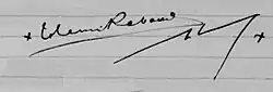 Signature de Henri Rabaud