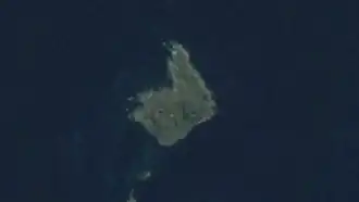 Image satellite de Radar Island.