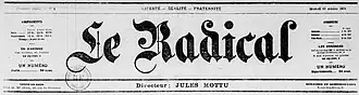 Image illustrative de l’article Le Radical (1871-1872)