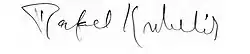 signature de Rafael Kubelík