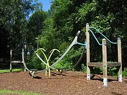 Balançoire latérale.