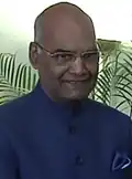 Ram Nath Kovind, candidat de la coalition gouvernementale.