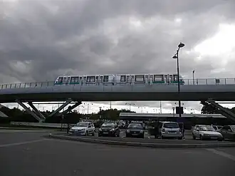 Détail du viaduc de la Poterie.