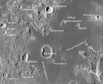 Image illustrative de l'article Lepaute (cratère)